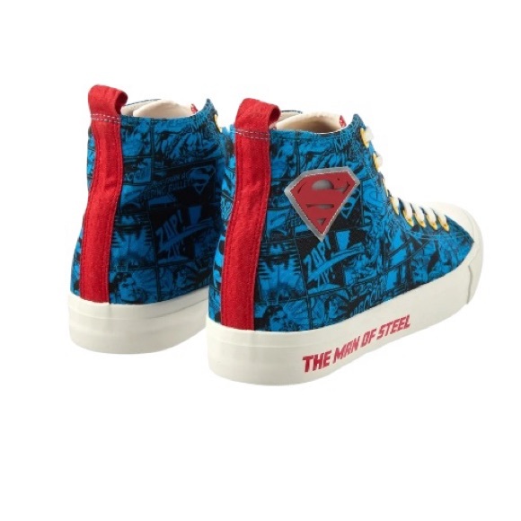 DC Comics Superman High-Top Sneakers - Picture 5 of 12